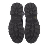 Alexander McQueen Black Leather Rave Buckle Boots 37.5