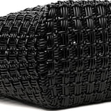 Balenciaga Black XL Giant Bistro Basket Tote Bag