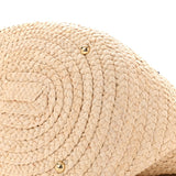 Dolce & Gabbana Natural Woven Straw Kendra Scarf Tote Bag