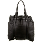 Lanvin Black Leather Kentucky Tote Bag