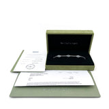 Van Cleef & Arpels Vintage Alhambra bracelet, 5 motifs 18K white gold, Mother-of-pearl