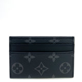 Louis Vuitton M62170 Monogram Eclipse Porte-Cartes Double Card Wallet 