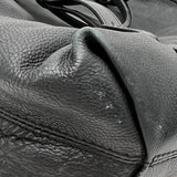 Lanvin Black Leather Kentucky Tote Bag