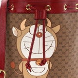 Gucci X DORAEMON Robot-Ox Vintage GG Supreme Bag 655597 498879