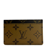 Louis Vuitton Monogram Reverse Canvas Card Holder Wallet M69161