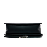 Chanel Black and Yellow Tweed Boy Bag