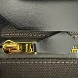 Hermes Ebene Military Toile Vache Hunter Herbag Zip Retourne 20