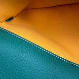 Goyard Green Goyardine Sainte-Marie MM Foldable Clutch Bag