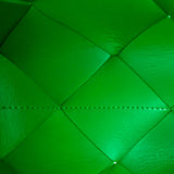 Bottega Veneta Parakeet Green Lambskin Leather Mini Cassette Camera Bag Interior