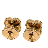 Van Cleef & Arpels 18K Yellow Mother of Pearl Sweet Alhambra Earrings