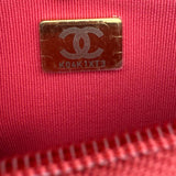 Chanel Red Caviar Quilted Twist Your Buttons Wallet On Chain WOC K04K1XT3