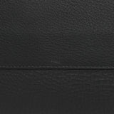 Balenciaga Black Calfskin Leather Papier Za Blackout B4 Perforated Leather Tote