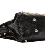 Balenciaga Black Mute City Small Tote Bag Corner View