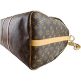 LV Monogram Canvas Keepall Bandouliere
