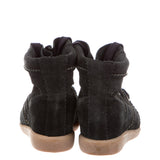 Isabel Marant Bobby Black Wedge Sneakers