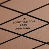 Louis Vuitton Tan Calfskin Leather Catogram Petite Boite Chapeau Bag
