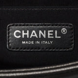 Chanel Grey Metal Chainmail Paris-Edinburgh Small Boy Flap Bag