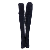 Chloe Blue Hannah Over The Knee Boots