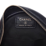 Chanel Black Lambskin Quilted Lucky Charms Bag Made in Italy
