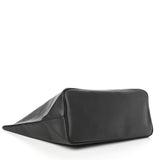 Black Textured Coated Canvas Bambi Antigona Large Tote Bag - LUXYBIT