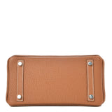 Hermes Gold Togo Leather Gold Plated Birkin 25