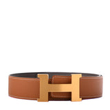 Hermes Gold Etain H Constance Belt