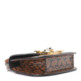 Gucci Black/Brown Elaphe Snake Osiride Small Shoulder Bag
