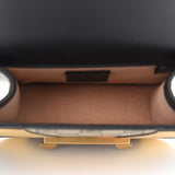 Gucci Black Gold Osiride Small GG Supreme Shoulder Bag