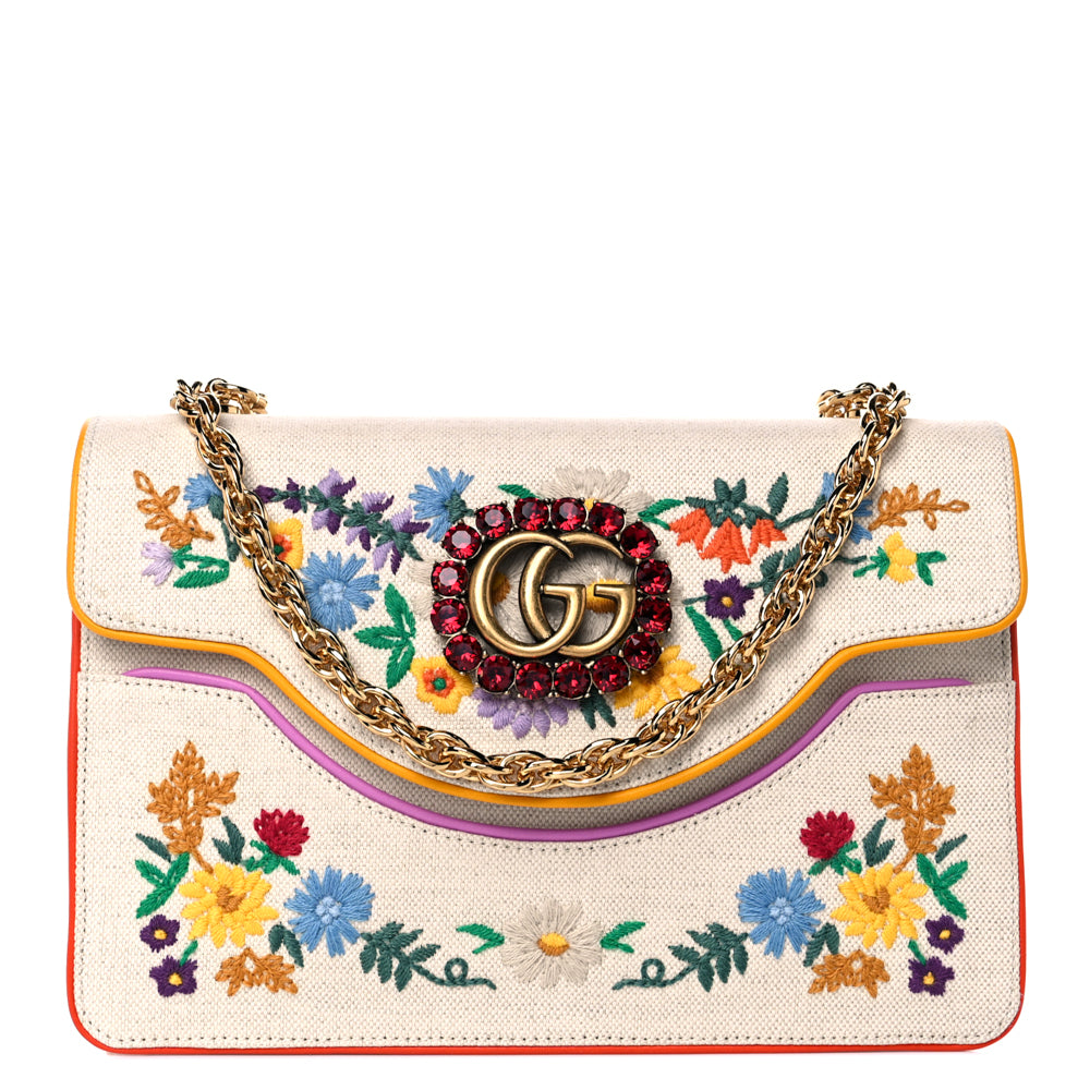 Gucci Linea Ricami Shoulder Bag