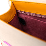 Gucci Linea Ricami Floral Cat Embroidered Shoulder Bag