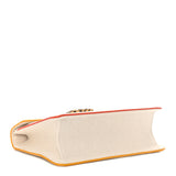 Gucci Linea Ricami Floral Cat Embroidered Shoulder Bag