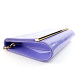 Monogram Vernis Ana Clutch Bag Lilac.