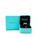 Tiffany & Co Platinum Soleste Rubellite Diamond Ring - Luxybit