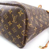 Monogram Canvas Neverfull MM NM Tote Bag.