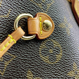 Monogram Canvas Neverfull MM NM Tote Bag.
