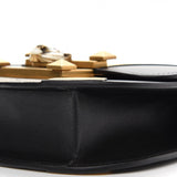 Gucci Black Gold Osiride Small GG Supreme Shoulder Bag