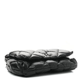 Balenciaga Black Quilted Leather Large Touch Puffy Clutch Bag