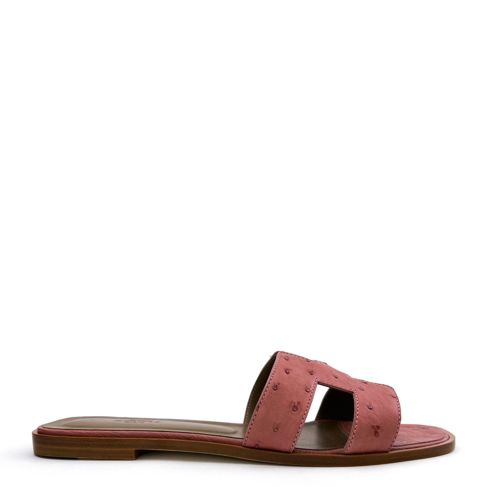 Hermès Rouge Jaipur Oran Sandals Shoes