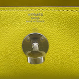 Hermes Lime Evercolor Lindy 26
