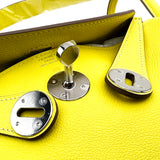 Hermes Lime Evercolor Lindy 26