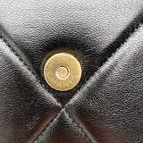 Chanel Black Lambskin Chanel 19 Wallet On Chain WOC Bag
