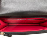 Chanel Black Lambskin Chanel 19 Wallet On Chain WOC Bag