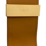 Hermes Black Box Leather Gold Plated Collier de Chien Bracelet