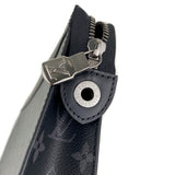 Louis Vuitton Monogram Eclipse Reverse Pochette Voyage MM Pouch Clutch Bag