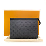 Louis Vuitton M61692 POCHETTE VOYAGE MM Monogram Eclipse - Luxybit