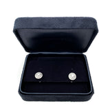 Tiffany & Co Platinum Soleste Diamond Earrings Carat .30