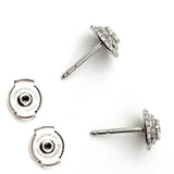 Tiffany & Co Platinum Soleste Diamond Earrings