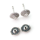 Tiffany & Co Platinum Soleste Diamond Earrings - Luxybit