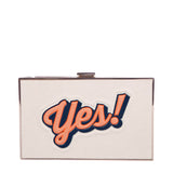 Anya Hindmach Yes Clutch Bag