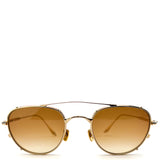 Jacques Marie Mage Gold Harcourt Aviator Sunglasses